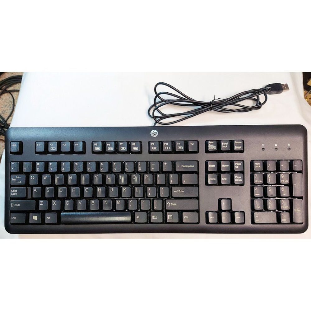 Hewlett Packard HP USB Wired Keyboard SK-2025